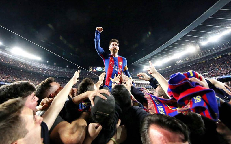 Dù ra sao NHM Barca vẫn luôn yêu mến Messi