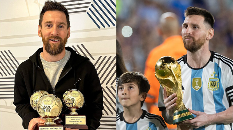 Messi “ẵm hattrick” giải thưởng cầu thủ hay nhất thế giới