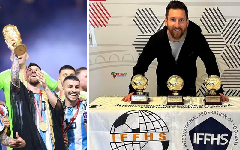 Messi thâu tóm bộ ba giải thưởng cao quý nhất năm 2022 của IFFHS