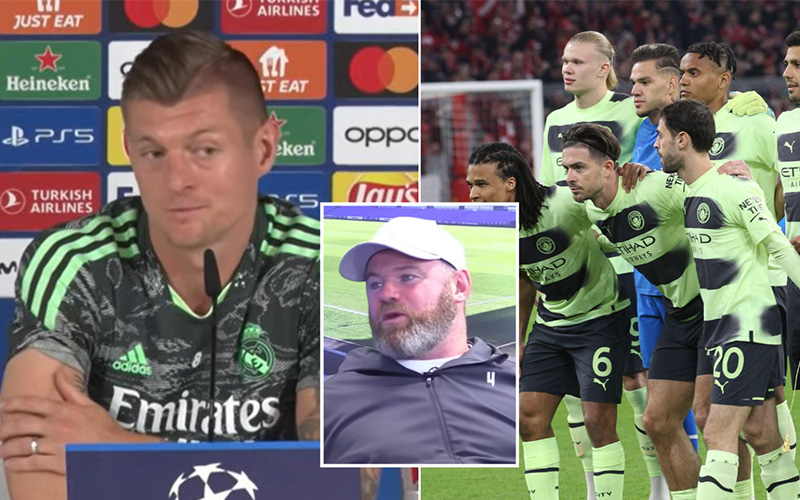 Phản bác Rooney, Kroos tuyên chiến cực gắt đến Man City