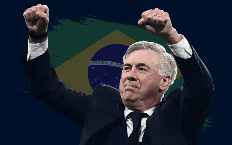Bóng đá Brazil chính thức bổ nhiệm Ancelotti làm HLV trưởng