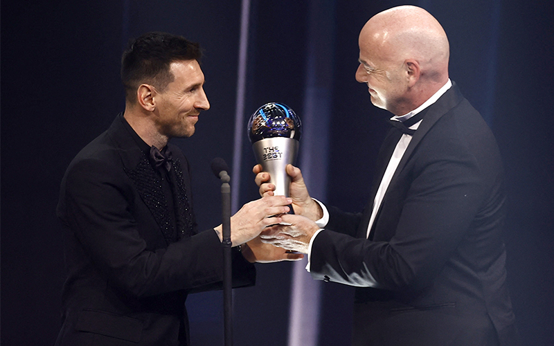 FIFA nói gì về tranh cãi Messi là cầu thủ hay nhất năm 2023