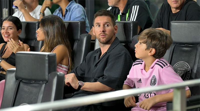 Messi đã ngồi ngoài trong 3 trận liên tiếp trên mọi đấu trường của Inter Miami