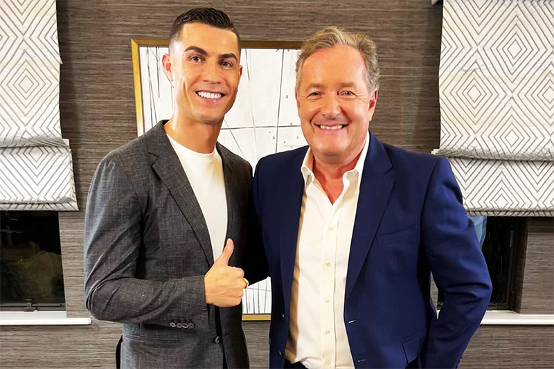 Buổi phỏng vấn gây tranh cãi của Ronaldo và Morgan